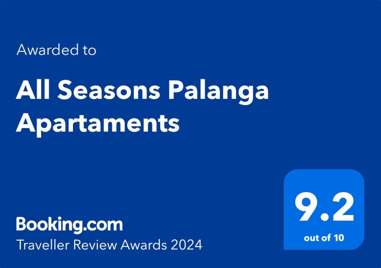 All Seasons Palanga Apartaments Ngoại thất bức ảnh